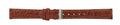 Light Brown Crocodile Leather Watch Band 16mm 110916