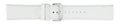 White Padded Stitch Leather Watch Band 26mm 115989
