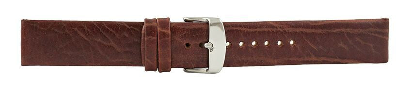 Dark Brown Alligator Leather Watch Band 20mm 110961