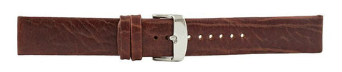 Dark Brown Alligator Leather Watch Band 20mm 110961