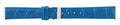 Blue Alligator Leather Watch Band 18mm 175849
