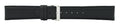 Black Matte Padded Stitch Watch Band 22mm 105734