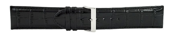 Black Alligator Leather Watch Band 26mm 115990